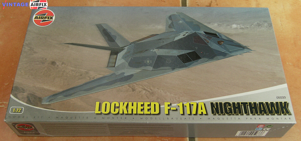 Lockheed F117A Stealth - Vintage Airfix
