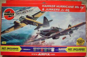Hurricane and Ju-88 Dogfight Double