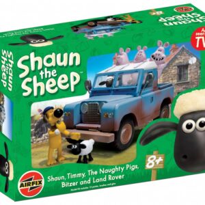 Shaun the Sheep with Landrover
