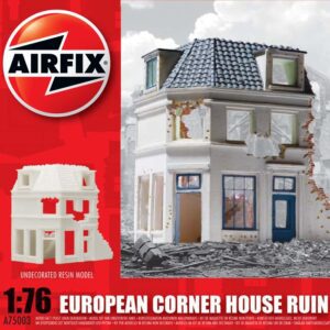 European Corner House Ruin
