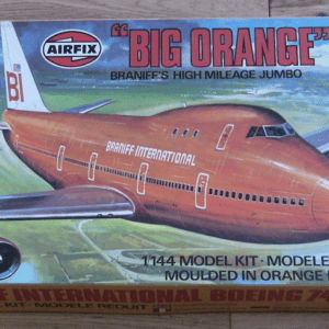 Big Orange Boeing 747