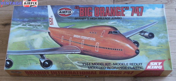Big Orange Boeing 747