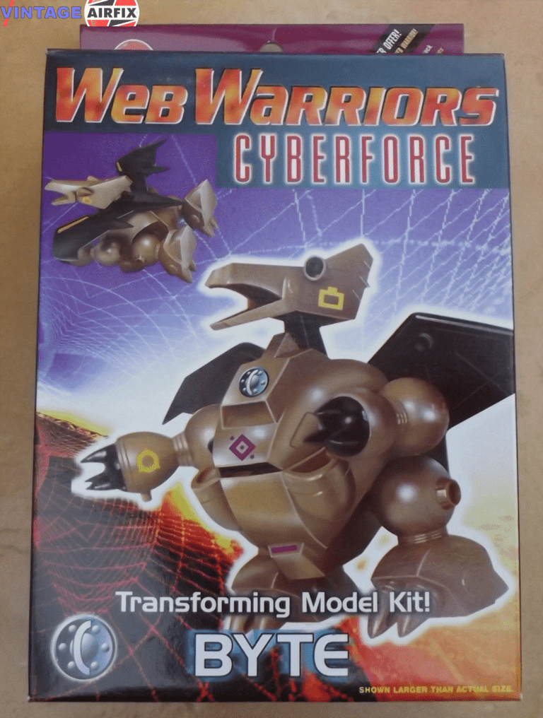 Web Warrior Byte - Vintage Airfix