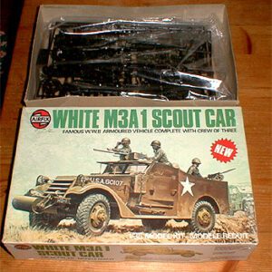 White Scout Car