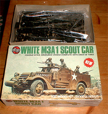 White Scout Car