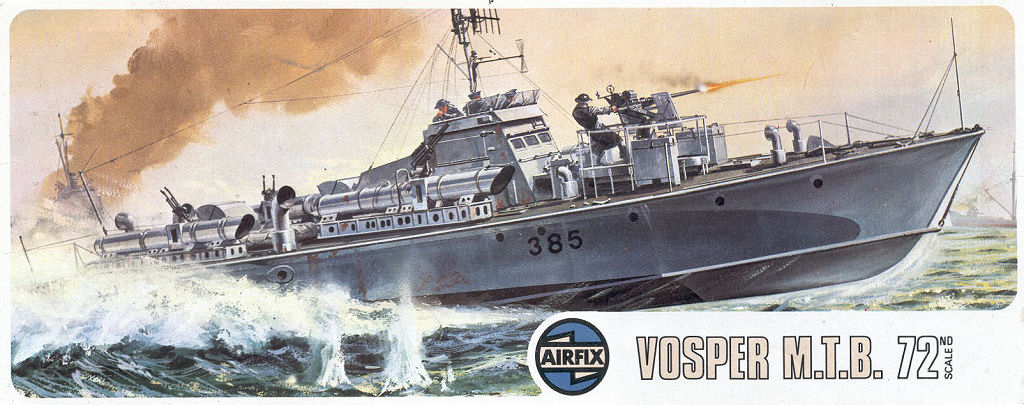 Vosper 73 Ft M T B Vintage Airfix Vosper 73 Ft M T B Vintage Airfix