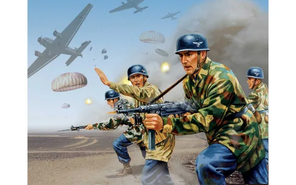 WWII German Paratroops