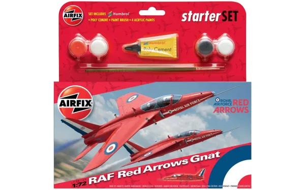 Small Starter Set - RAF Red Arrows Gnat
