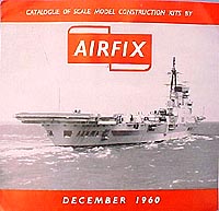 Airfix leaflet August 1960 to December 1960