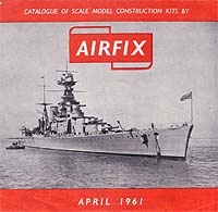 Airfix leaflet April 1961