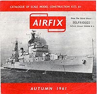 Airfix leaflet Autumn 1961